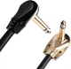 Набір інструментальних патч-кабелів Donner Music Professional Guitar Effect Pedal Cable 6 inch 6-Pack EC889X6 - зображення 3