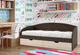 Ліжко односпальне Tobi Sho COMFORT з шухлядами для дитячої кімнати, 800х1900 мм Венге темний/Дуб молочний - зображення 3
