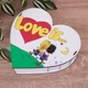 Коробка серце дерев'яна "Love is..." 22,5 см - зображення 1