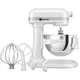Кухонна машина KitchenAid Heavy Duty 5,2 л 5KSM55SXXEWH з відкидним блоком біла - изображение 6