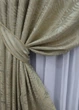 Комплект коротких штор VR-Textil Жаккард Magic № 1603ш Бежевый с золотистым 145х170 см 2 шт (35-0248) - изображение 4
