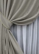Комплект готовых штор VR-Textil Шенил однотонный № 1590ш Тауп 150х270 см 2 шт (33-0470) - изображение 5