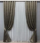 Комплект готовых штор VR-Textil Жаккард Fantasy № 1631ш Капучино 150х290 см 2 шт (33-0535) - изображение 2