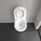 Унитаз подвесной безободковый белый VILLEROY&BOCH Architectura с сиденьем с микролифтом 4694CL01 - изображение 6