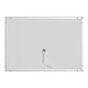 Дзеркало Mixxus Premium QUADRO MR20-100x70 (LED Touch, Anti-fog, димер, лінза) (MP6622) - зображення 4