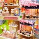 Дитячий конструктор - 3D міні румбокс Battoom SAKURA NOODLES SHOP збірний інтер'єрний конструктор DIY у стилі японського ресторану локшини (97855205) - зображення 2
