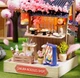 Дитячий конструктор - 3D міні румбокс Battoom SAKURA NOODLES SHOP збірний інтер'єрний конструктор DIY у стилі японського ресторану локшини (97855205) - зображення 7