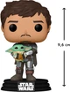Ігрова фігурка FUNKO POP! серії Мандалорець - Мандалорець з Грогу (54525) (6900006635456) - зображення 2