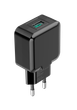 Мережевий зарядний пристрій Grand-X 1 USB 2.1 A Black (CH-03B) - изображение 1