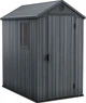 Сарай садовый пластиковый (домик) Keter DARWIN 4x6 (17209417) Серый - изображение 1