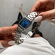 Женские часы Skmei 2237SIBU Silver-Blue - изображение 4