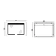 Дзеркало Mixxus HARD MR07-50x80 з LED Touch, Anti-fog, димером, регулюванням яскравості (MI6658) - зображення 9
