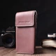 Женская необычная ключница в виде футляра из натуральной кожи GRANDE PELLE 400665 Пудровая - изображение 10