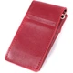 Ключница женская кожаная Grande Pelle leather 400660 красная - изображение 4