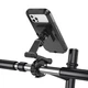 Держатель для телефона на велосипед, мопед, мотоцикл Hoco CA101 Rider 4.5-7" Black - изображение 5