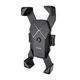 Держатель для телефона Hoco CA58 Rider на велосипед, мотоцыкл 4.5-7" Black - изображение 7