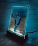 Ночник-фоторамка из акрила и деревянной подставки (15х21 см) - изображение 1