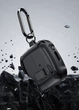Противоударный чехол Dux Ducis SECH для наушников Samsung Galaxy Buds 3 / Buds 3 Pro + карабин Black - изображение 3