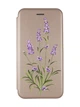 Чехол-книжка с рисунком для Samsung Galaxy A32 Золотой :: Веточки лаванды (принт 266) - изображение 1