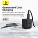 Мережевий зарядний пристрій Baseus Palm Fast Charger 1C 30W EU Cluster Black (P10111605113-00) - изображение 13