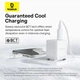 Мережевий зарядний пристрій Baseus Palm Fast Charger 1C 30W EU Moon White (P10111605213-00) - изображение 13