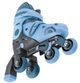 Роликовые коньки Globber 2в1 размер 30-33 серо-синие (783-200) - изображение 12