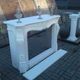 Портал для камина 1800х1600х600 (Classic marble 1 ) Белый - изображение 3