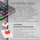 Клавиатура беспроводная GamePro MK122R Red Swich Low, Dark Gray - изображение 6