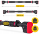 Турнік розсувний 4FIZJO PRO 72-110 см Black/Red (P-5907739313263) - зображення 2