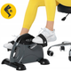 Міні велотренажер 4FIZJO Active 2 в 1 для рук та ніг Grey/Black (P-5905973401708) - зображення 9