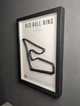 Объемная Рамка с 3D Трассой Red Bull Ring Circuit / Spielberg, Styria, Austria / Ред Булл Ринг в Масштабе 1:40 000 Black Matte / Frame 32x23x3 - изображение 8