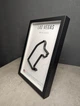 Об'ємна Рамка з 3D Трасою LAS VEGAS Circuit (Las Vegas Street Circuit) / Las Vegas (Nevada) United States / Лас-Вегас в Масштабі 1:40 000 Black Matte / Frame 32x23x3 - зображення 11