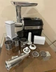 Мясорубка электрическая Rainberg RB-2270 3800W с насадками, соковыжималкой и реверсом Черная - изображение 2