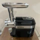 Мясорубка электрическая Rainberg RB-2270 3800W с насадками, соковыжималкой и реверсом Черная - изображение 3