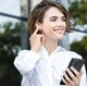 Bluetooth наушники Baseus Encok TWS WM01 Purple - изображение 2