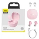 Bluetooth наушники Baseus Encok TWS WM01 Pink - изображение 4