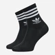 Набор мужских носков высоких хлопковых Adidas IL5023 46-48 3 пары Белый/Серый/Черный (4066762038428) - изображение 2