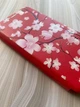 Чехол-книжка с рисунком для Xiaomi Redmi Note 8 Pro Красный :: Цветущая сакура (принт 282) - изображение 4