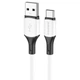 USB кабель Type-C для зарядки телефону / Провід шнур Юсб Тайп сі для швидкої зарядки та передачі даних 1м TC2 - зображення 1