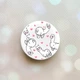 Держатель для смартфона / планшета попсокет Popsocket Белый :: Ламы (принт 95) - изображение 1