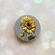 Тримач для смартфона / планшета попсокет Popsocket Сірий :: Сонях (принт 274) - зображення 1