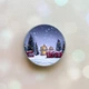 Держатель для смартфона / планшета попсокет Popsocket Серый :: Зимний вечер (принт 165) - изображение 1