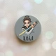Держатель для смартфона / планшета попсокет Popsocket Серый :: Украинская защитница (принт 169) - изображение 1