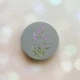 Держатель для смартфона / планшета попсокет Popsocket Серый :: Веточки лаванды (принт 266) - изображение 1