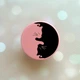 Держатель для смартфона / планшета попсокет Popsocket Розовый :: Котики (принт 118) - изображение 1