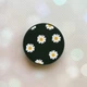 Тримач для смартфона / планшета попсокет Popsocket Чорний :: Фон ромашки (принт 41) - зображення 1
