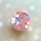 Держатель для смартфона / планшета попсокет Popsocket Розовый :: Цветочный рисунок (принт 272) - изображение 1