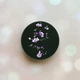 Тримач для смартфона / планшета попсокет Popsocket Чорний :: Гілочка квітів (принт 278) - зображення 1