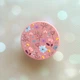 Держатель для смартфона / планшета попсокет Popsocket Розовый :: Цветочный фон (принт 267) - изображение 1