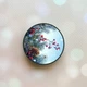 Держатель для смартфона / планшета попсокет Popsocket Черный :: Зимний фон (принт 167) - изображение 1